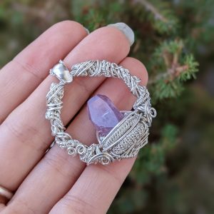 Collier Améthyste Vera Cruz et Argent Massif